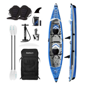 Spatium Inflatable Kayak Slider - Dark Blue